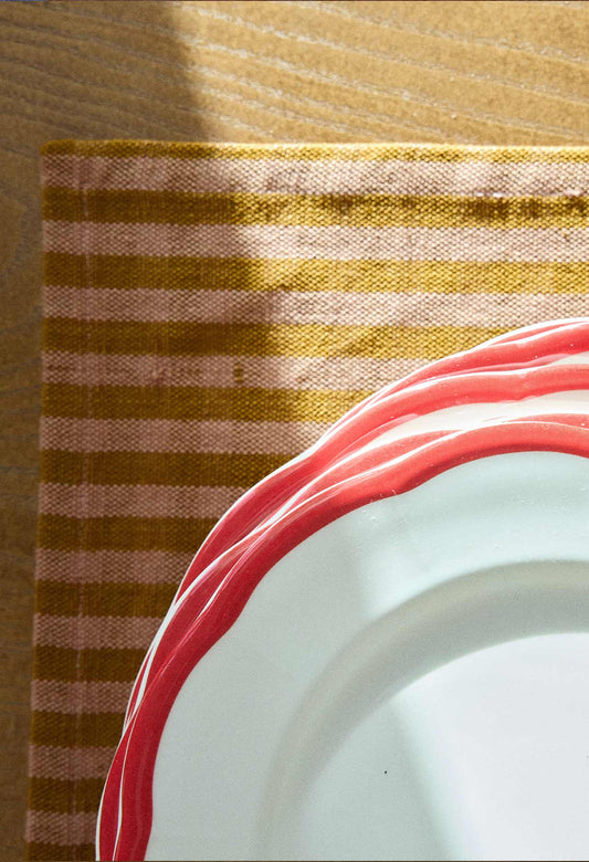 Vichy Glaise Baumwoll-Tischset