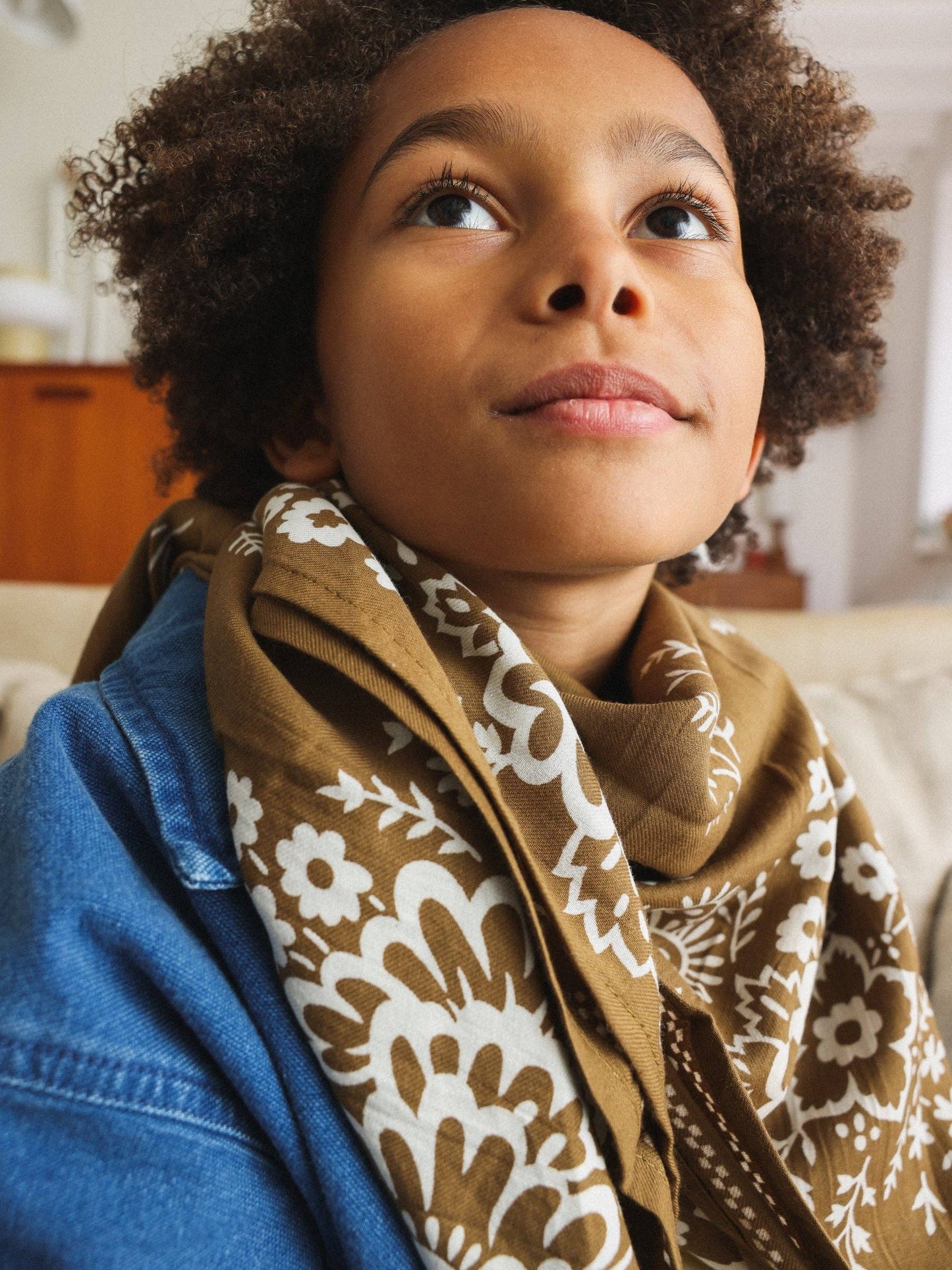 Mysore Bandana für Erwachsene in Khaki