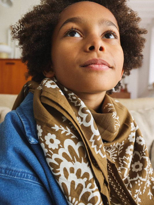 Mysore Bandana für Erwachsene in Khaki