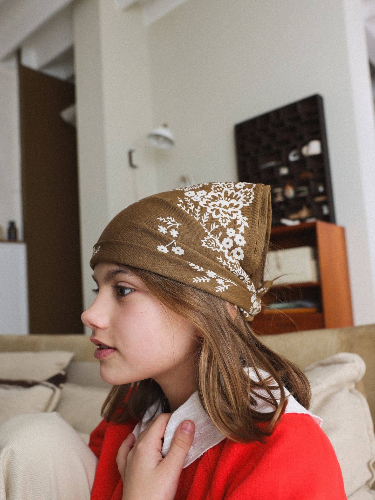 Foulard Kinder Mysore Bandana Khaki