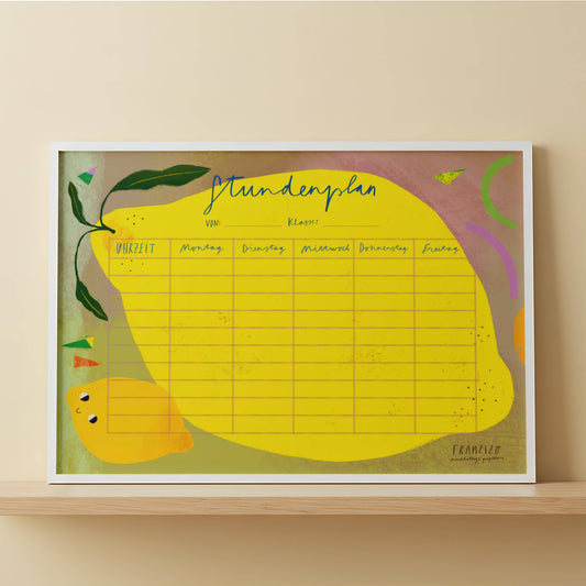 Stundenplan A4 »Limoni«