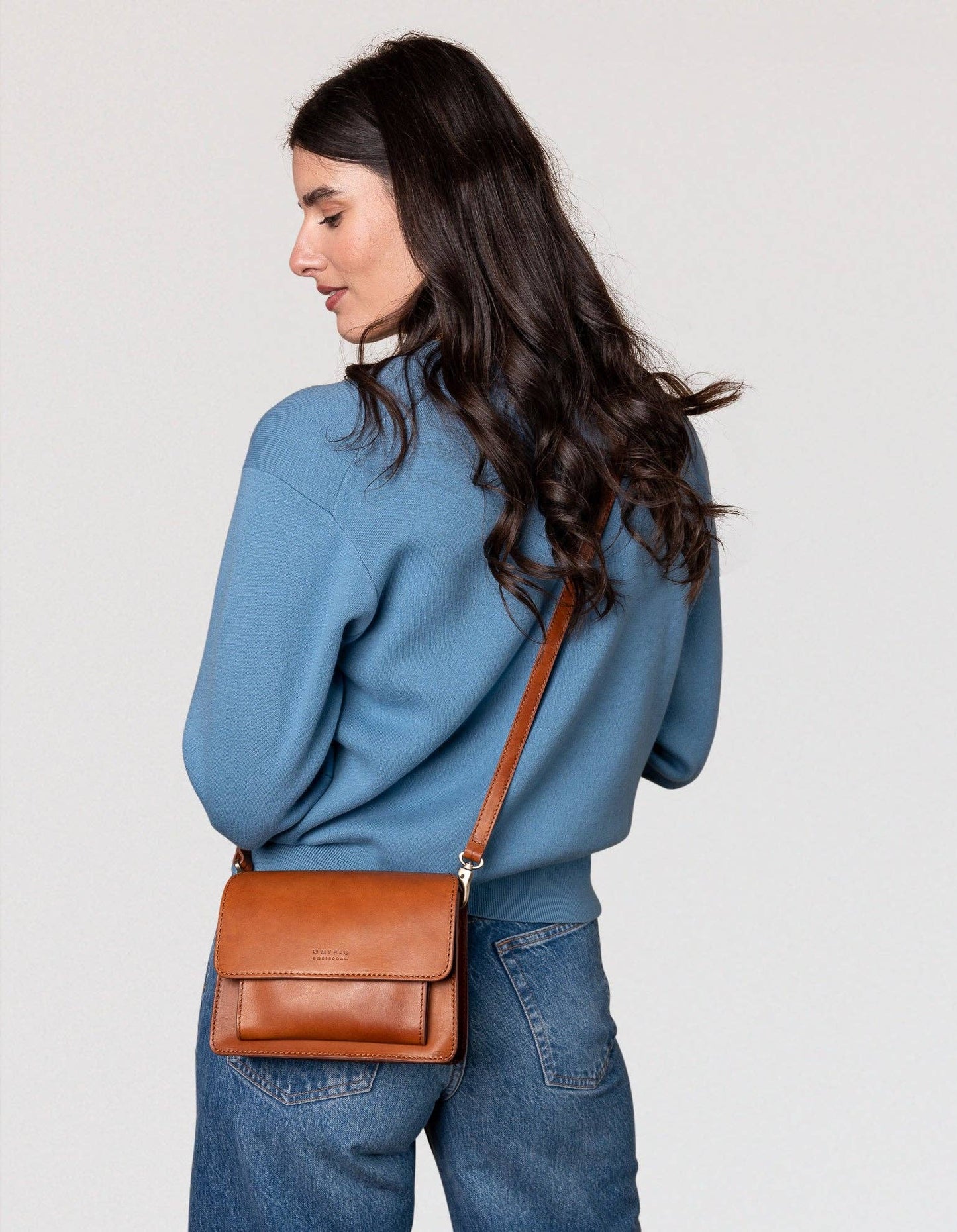 Harper Mini - Cognac Klassisches Leder