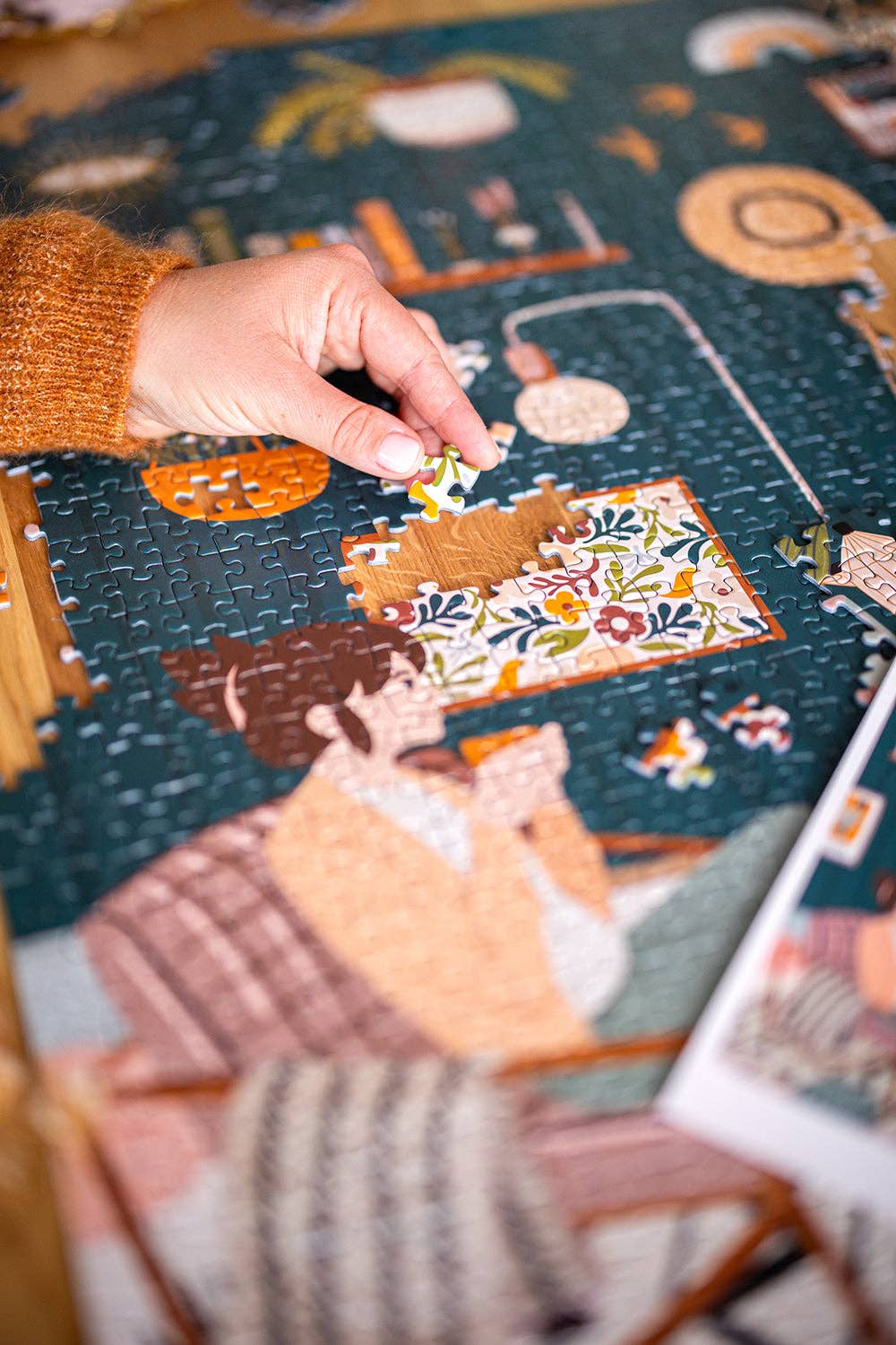 Maison Joliette Puzzle mit 1000 Teilen