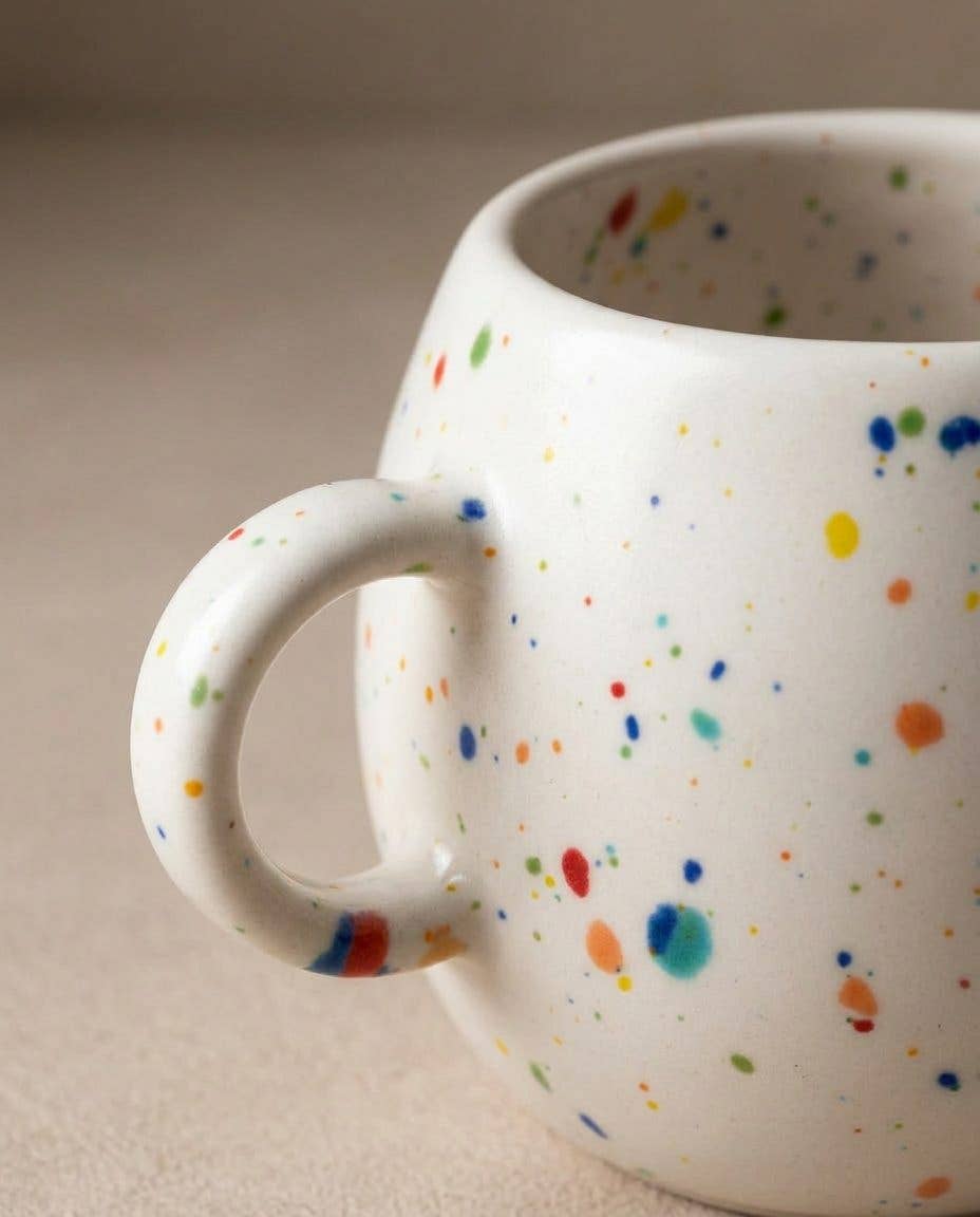 Neue Party-Ball-Tasse 90 ml Weiß