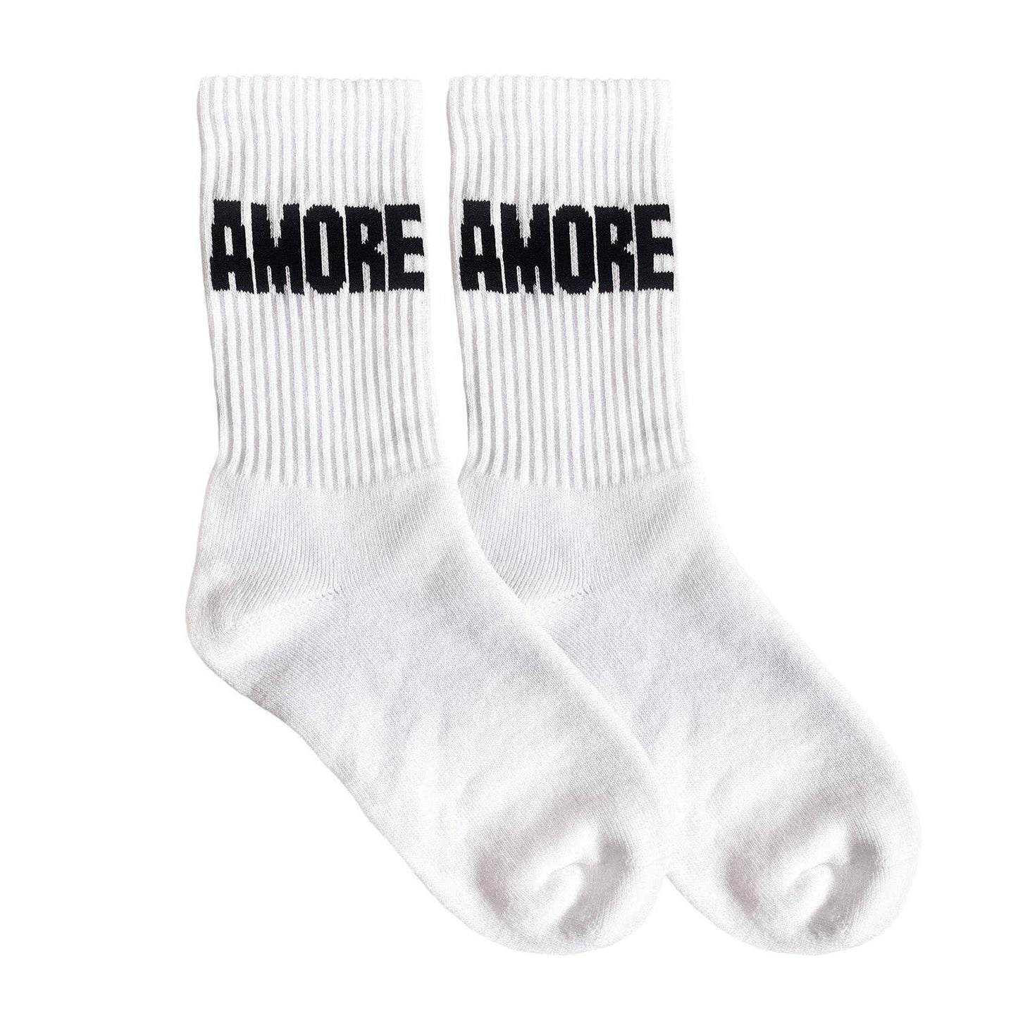 Socken AMORE, Farbe Schwarz/Weiß