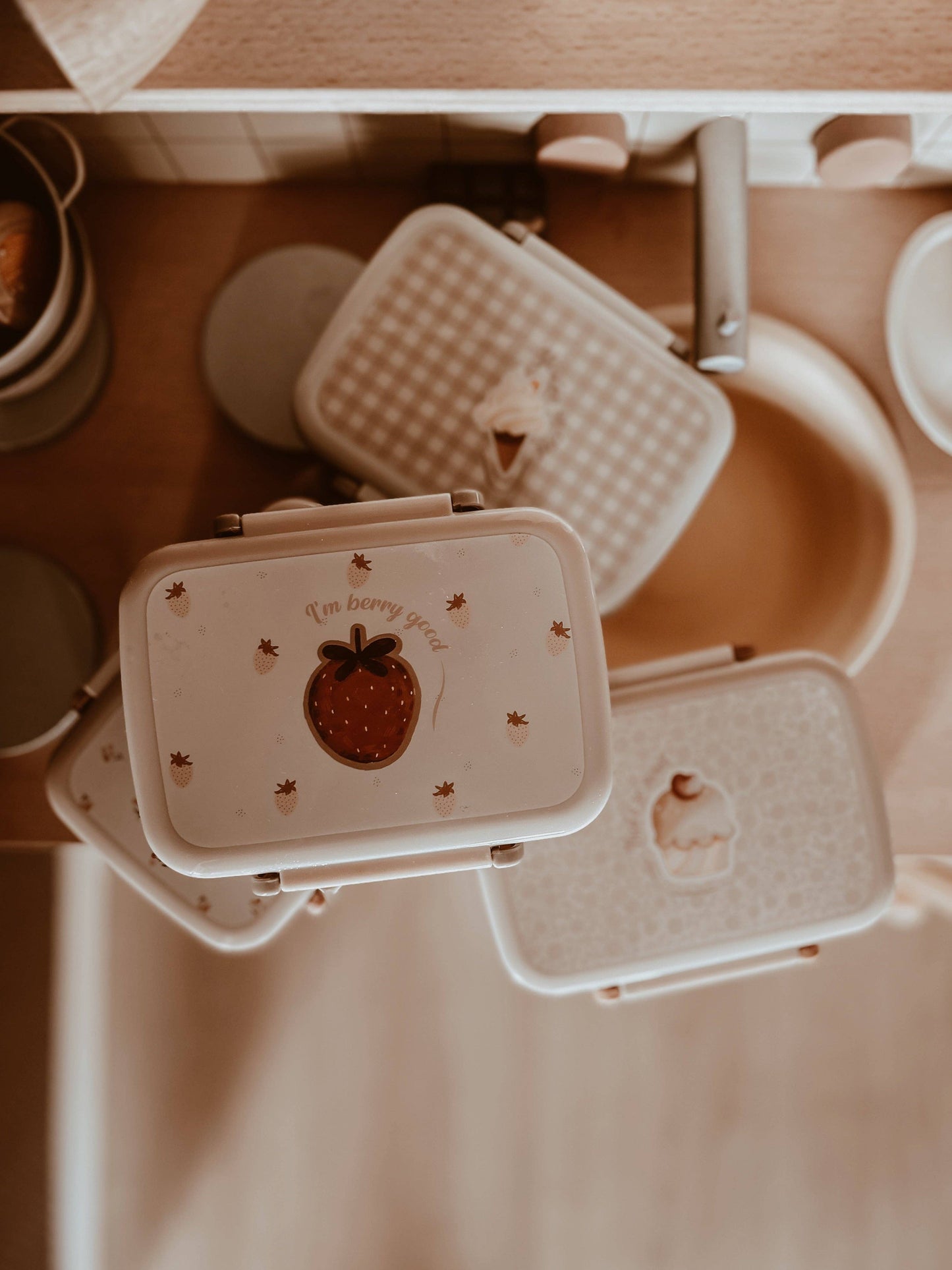 Lunchbox - Erdbeeren-Stimmung