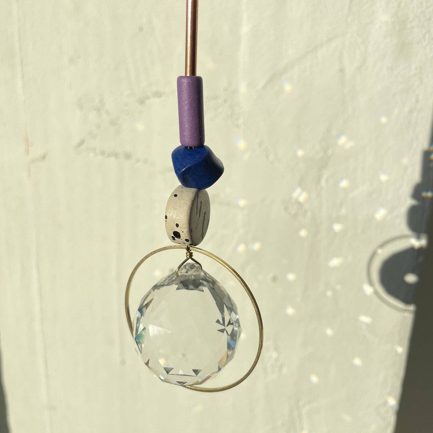 Suncatcher DISC/ Lichtfänger / Fensterkristall  / Prisma