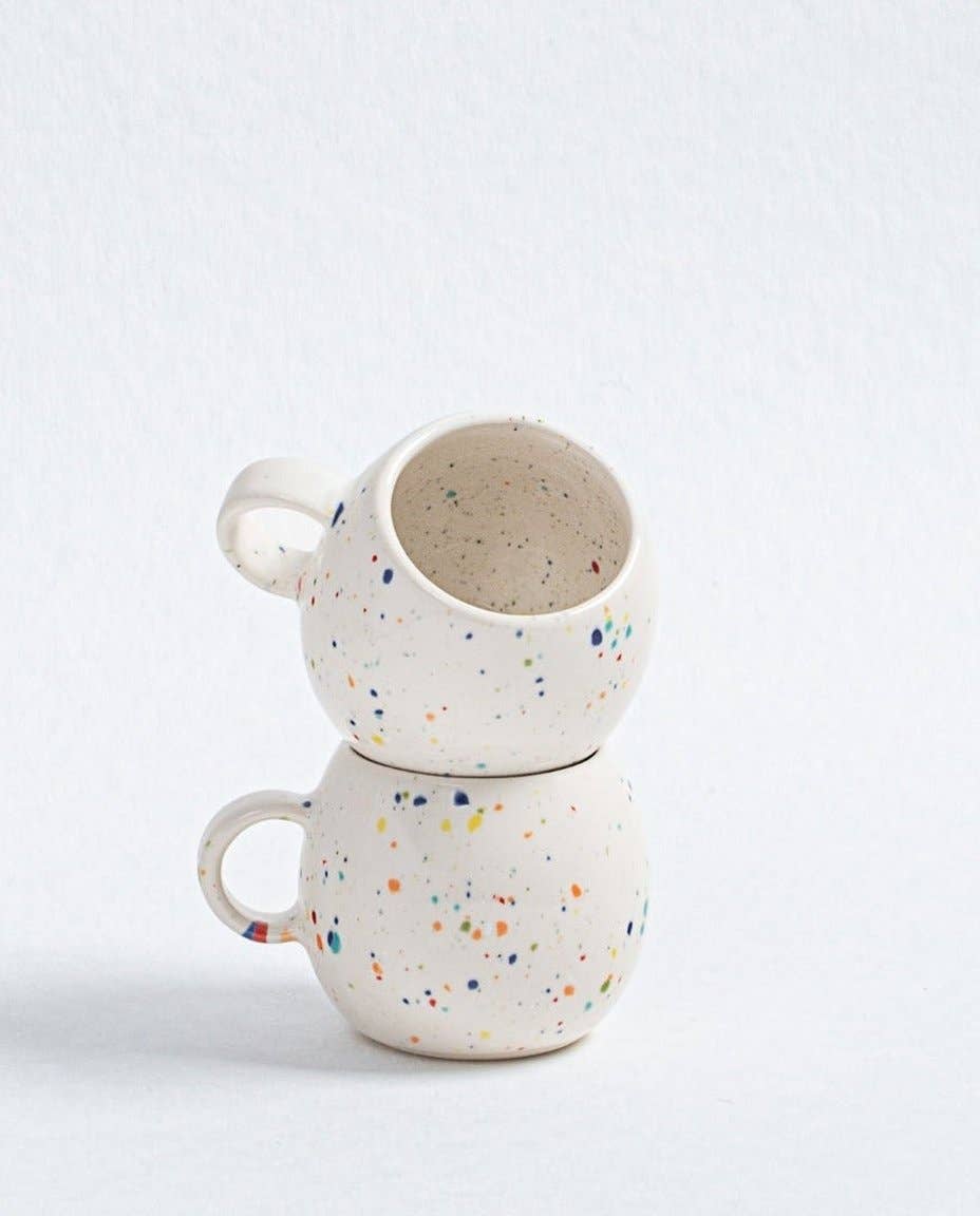 Neue Party-Ball-Tasse 90 ml Weiß