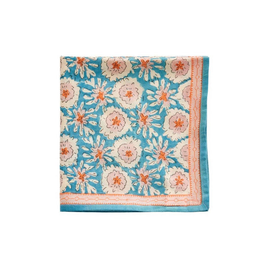 Indisches Tuch - Margote Blau