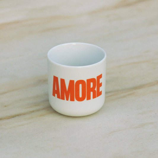 Porzellanbecher AMORE