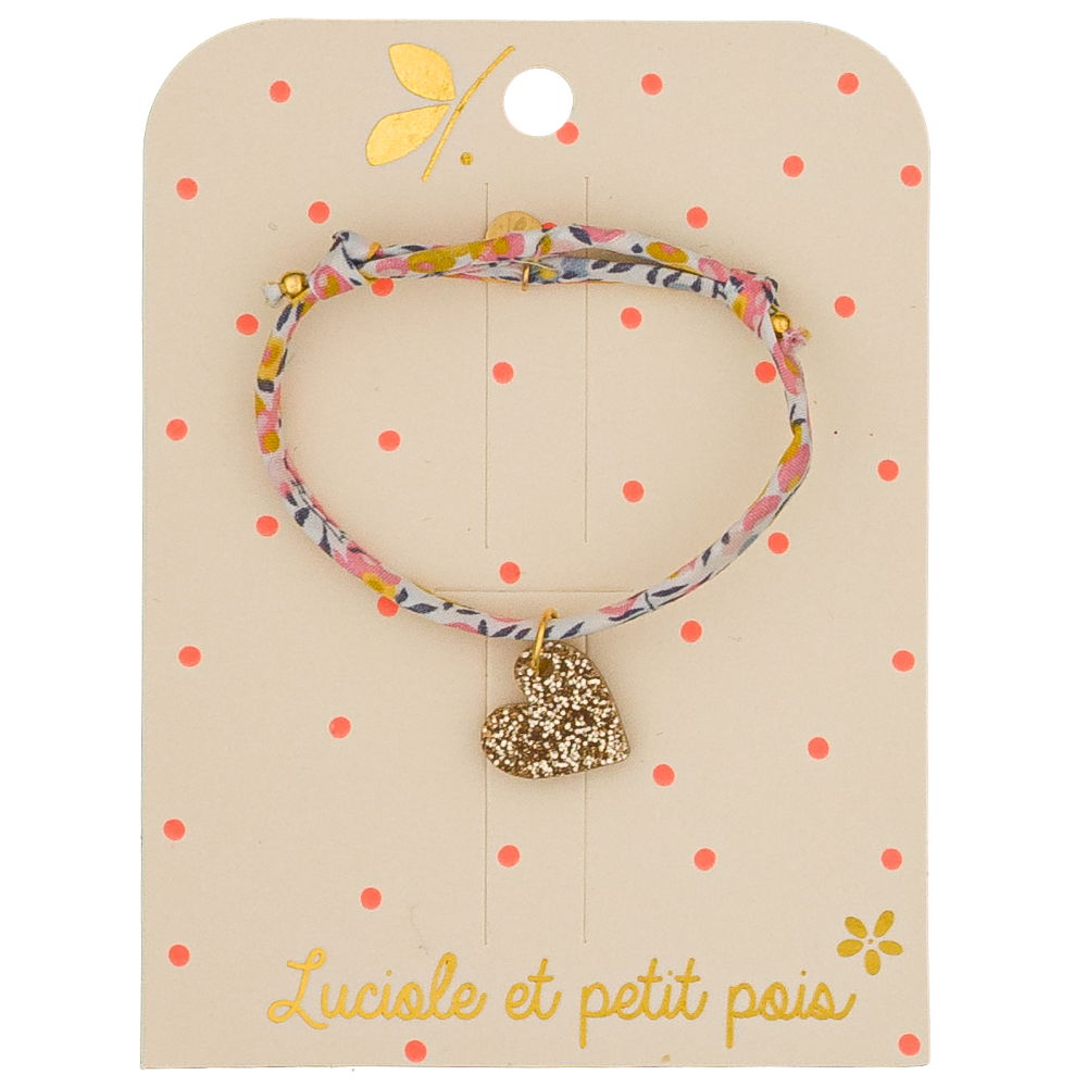 Liberty-Armband - Wiltshire Bud (Herz)