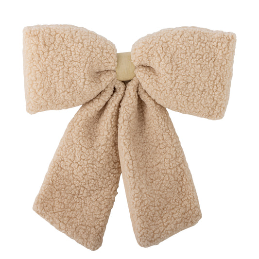 Ruby Dekoration Schleife, Natur, Polyester