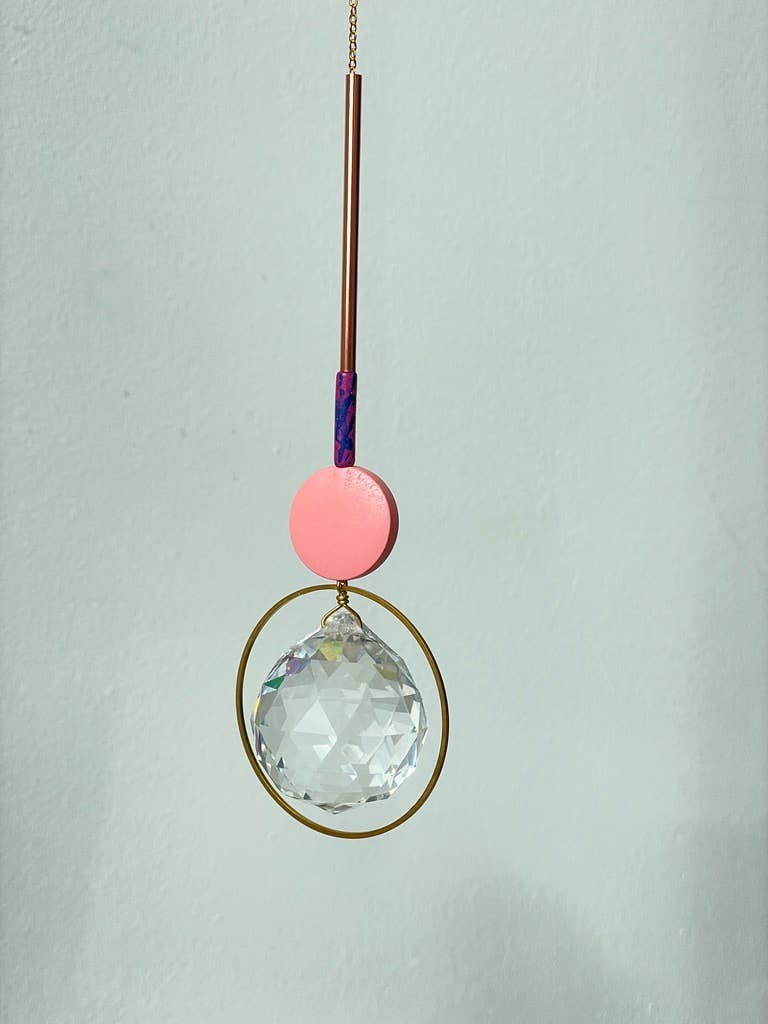 Suncatcher Disc/ Lichtfänger / Fensterkristall  / Prisma