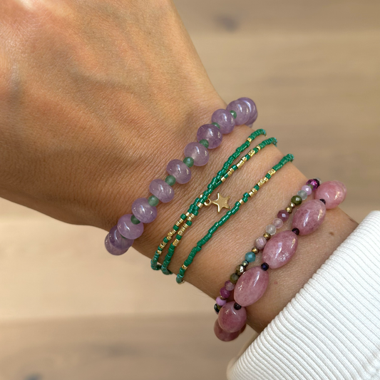 Armband Olympe - Hellviolett