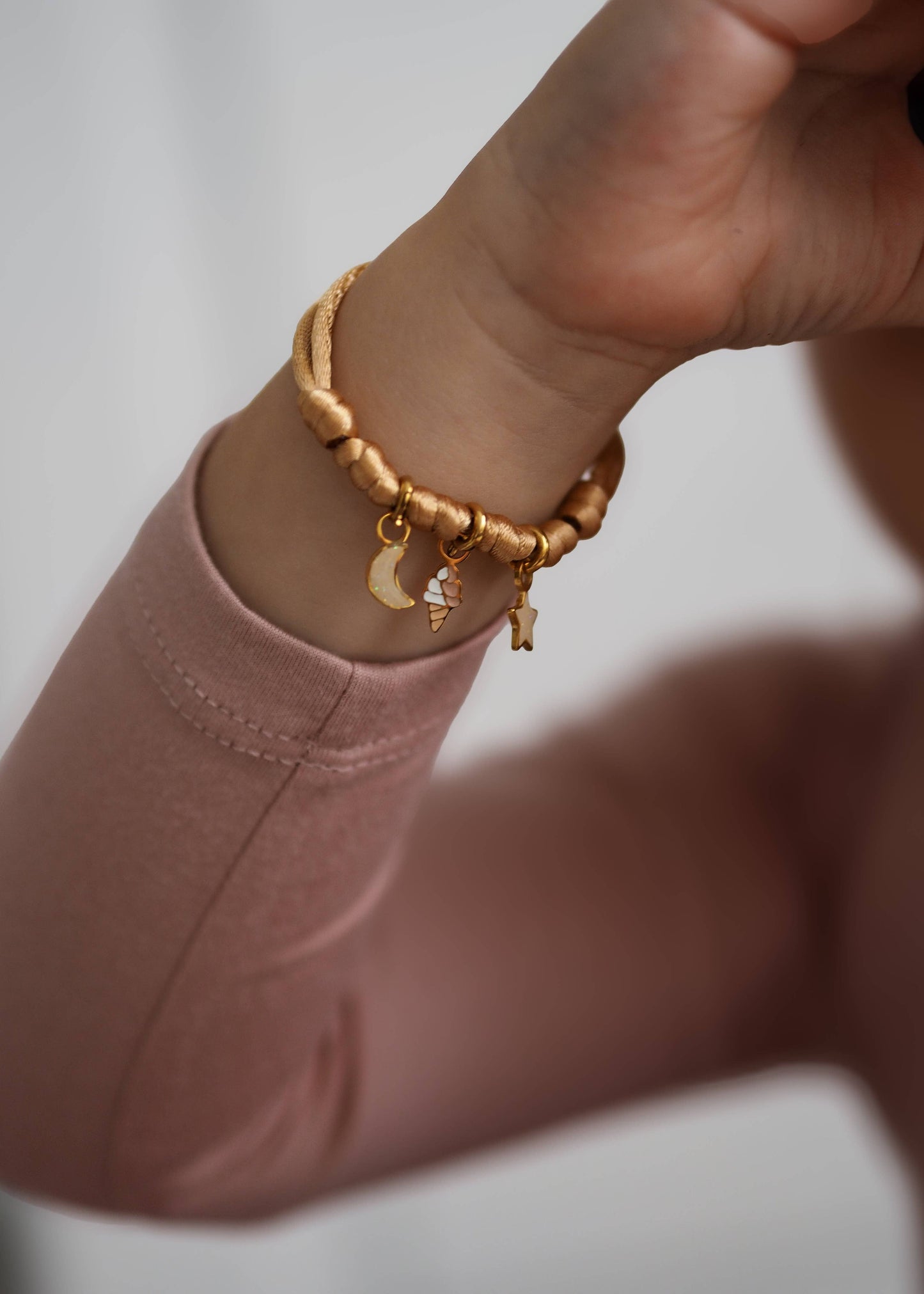 Mach Mein Armband - Sanfter Pfirsich
