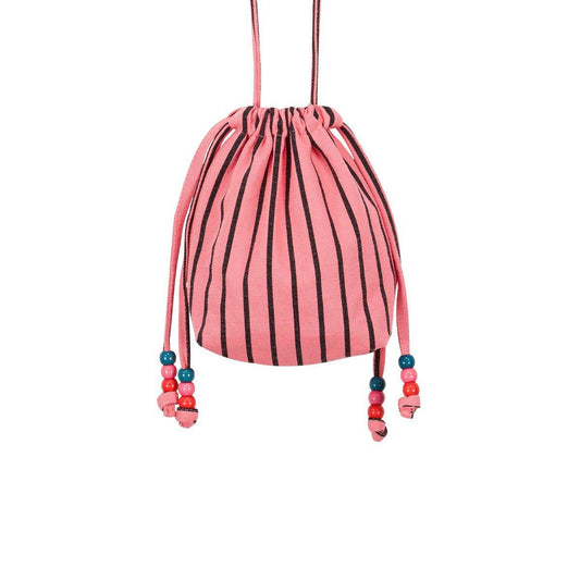 BILLIE TENNIS TASCHE SCHWARZ / FUNKY PINK
