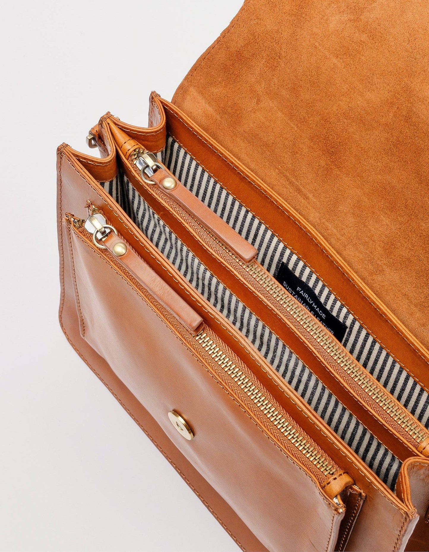 Harper - Klassisches Leder in Cognac