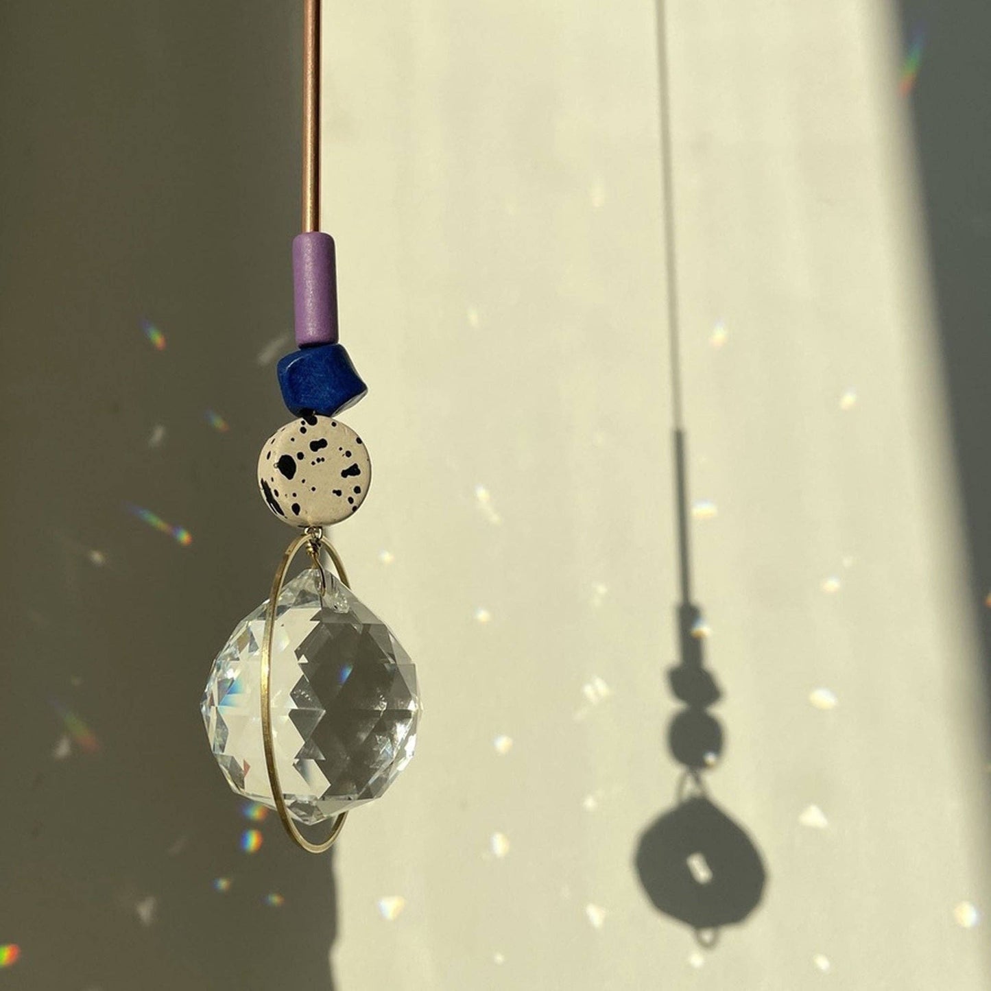 Suncatcher DISC/ Lichtfänger / Fensterkristall  / Prisma