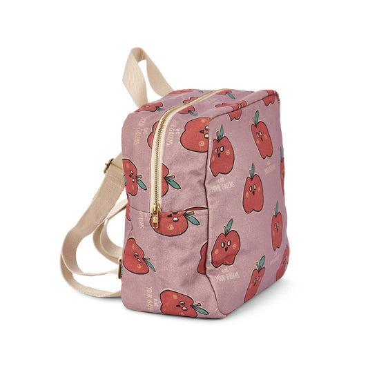 Wasserdichter Rucksack aus Baumwollcanvas apple