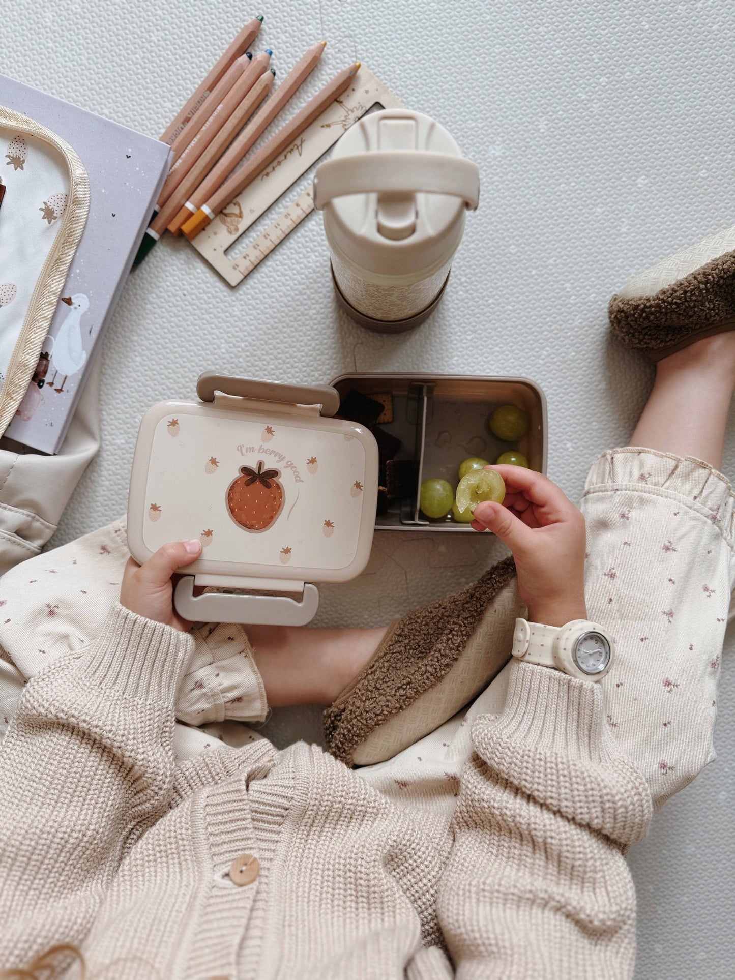 Lunchbox - Erdbeeren-Stimmung