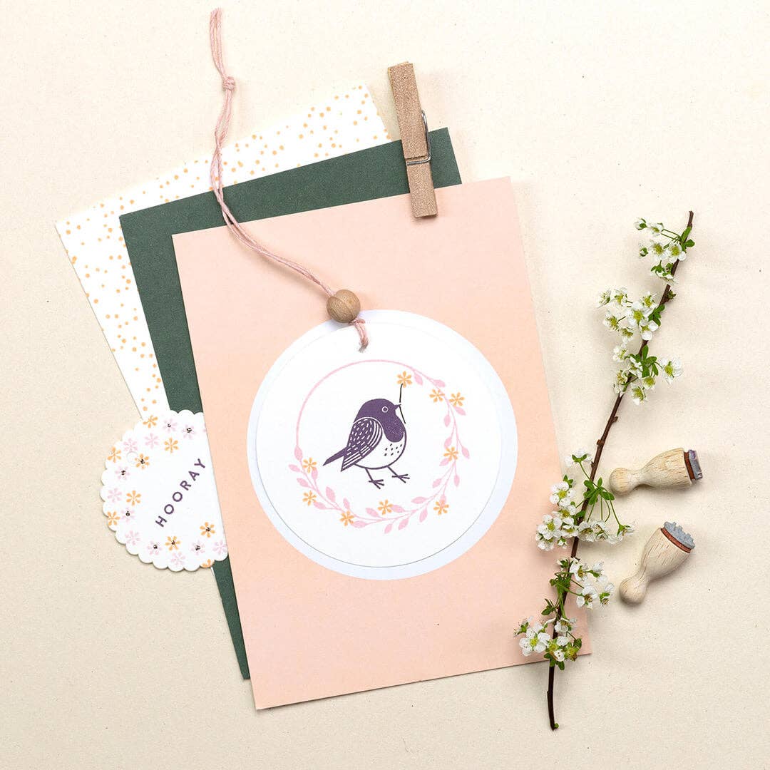 Stempel | Blätterkranz