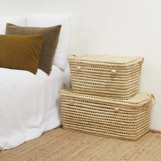 Aufbewahrungsbox Palmblattstamm 60 cm