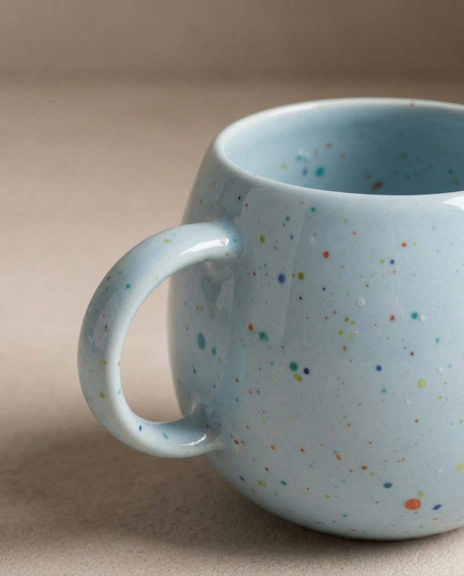 Neue Partyball-Tasse 500 ml, Hellblau