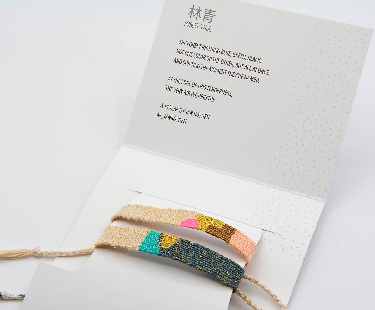 Ibiza #127 Perfektes, saisonloses Armband aus feinen Garnen