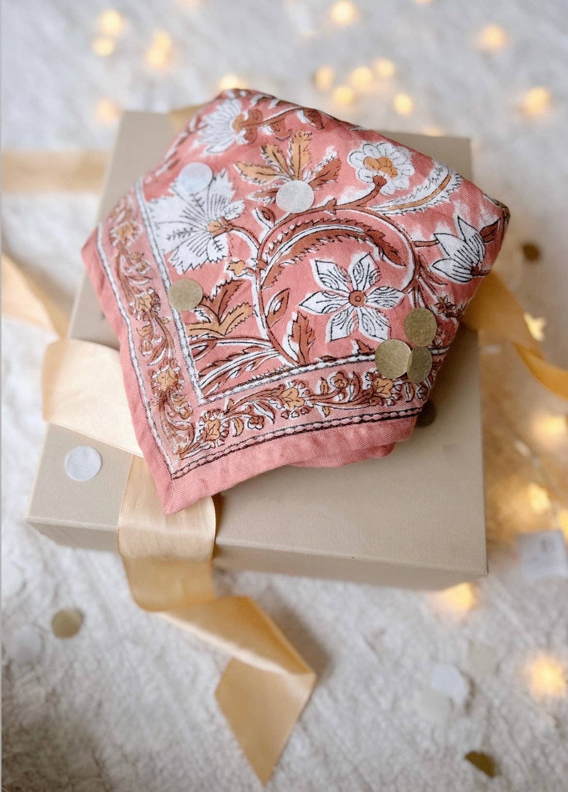 Baby- und Kinderschals Delhi Blush 50 cm