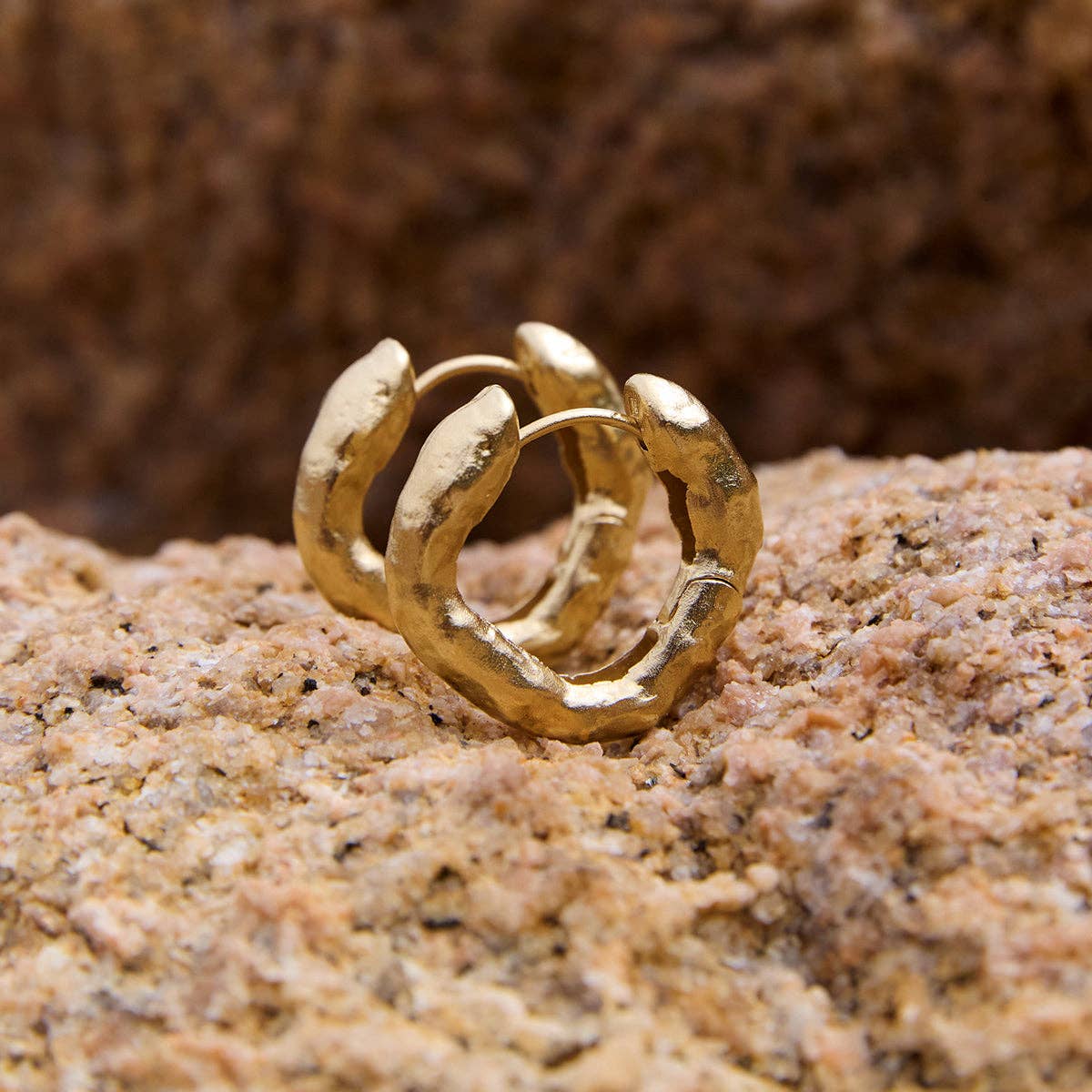 Adri Creolen | Schmuck aus vergoldetem, wasserdichtem Material