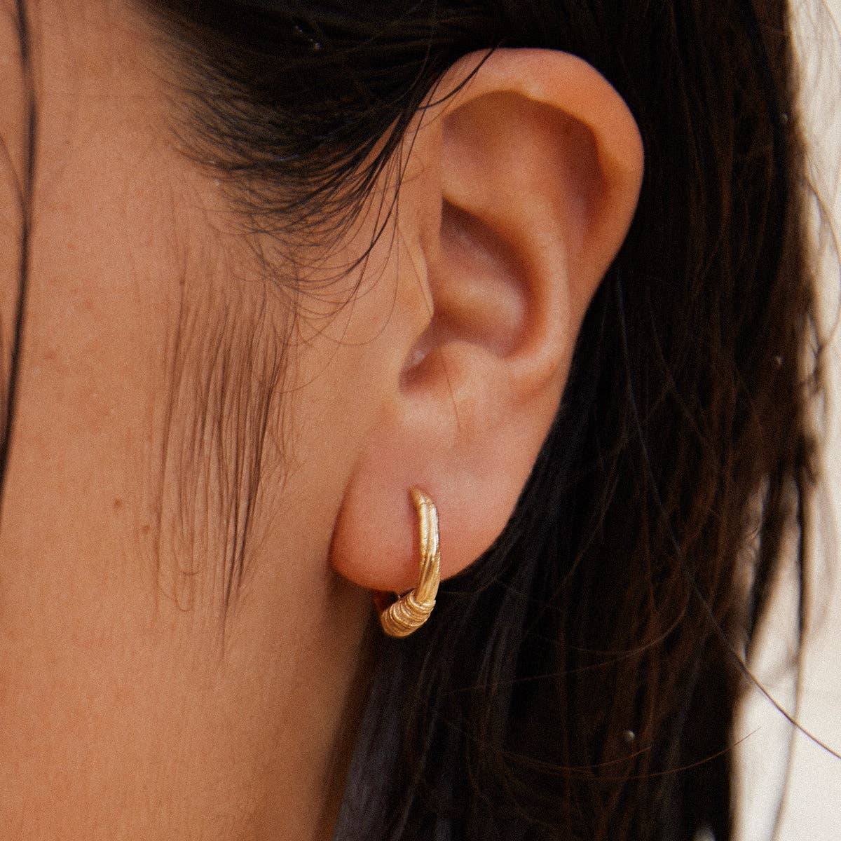 Sýrma Creolen | Goldene, wasserdichte Schmuck-Geschenkidee