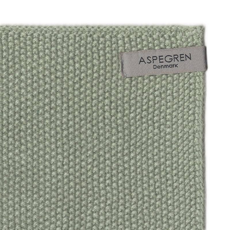 Spüllappen aus Bio-Baumwolle, 2er-Set, gestrickt, Mint