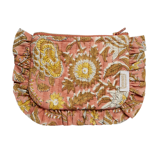 Kleine Rüschen-Tasche - Nerhu Pink