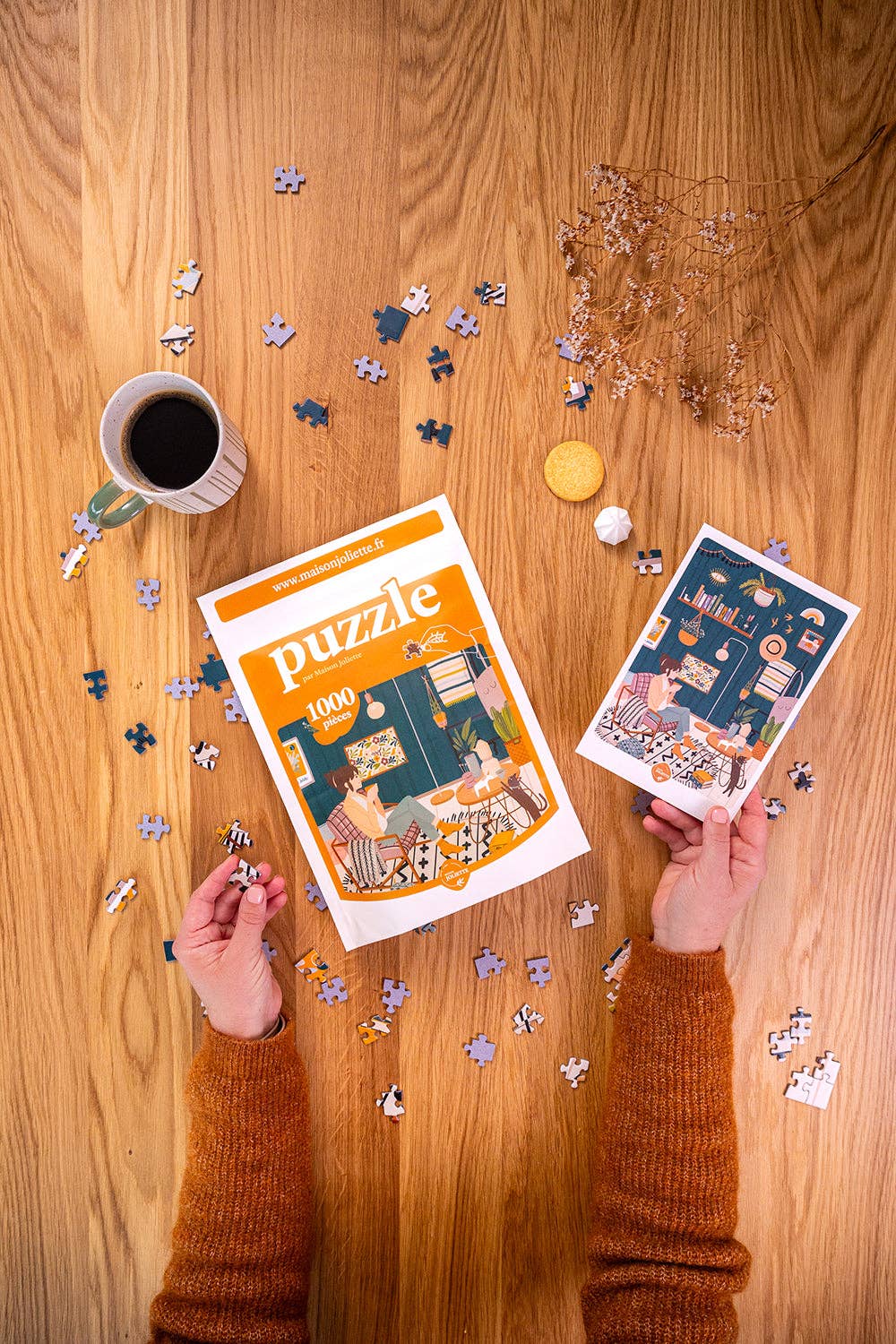 Maison Joliette Puzzle mit 1000 Teilen