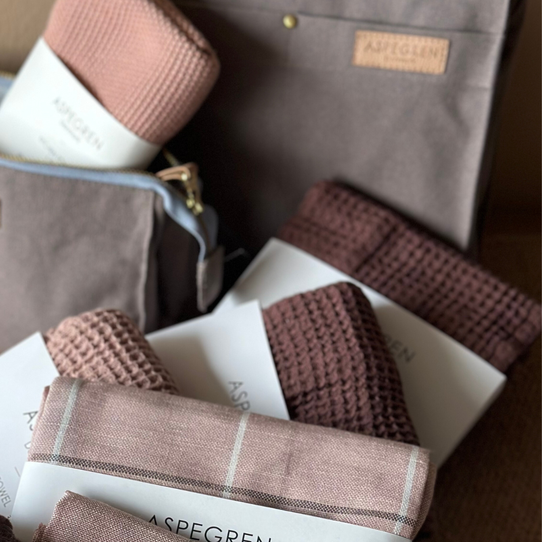 Geschirrtuch - Squares - Latte