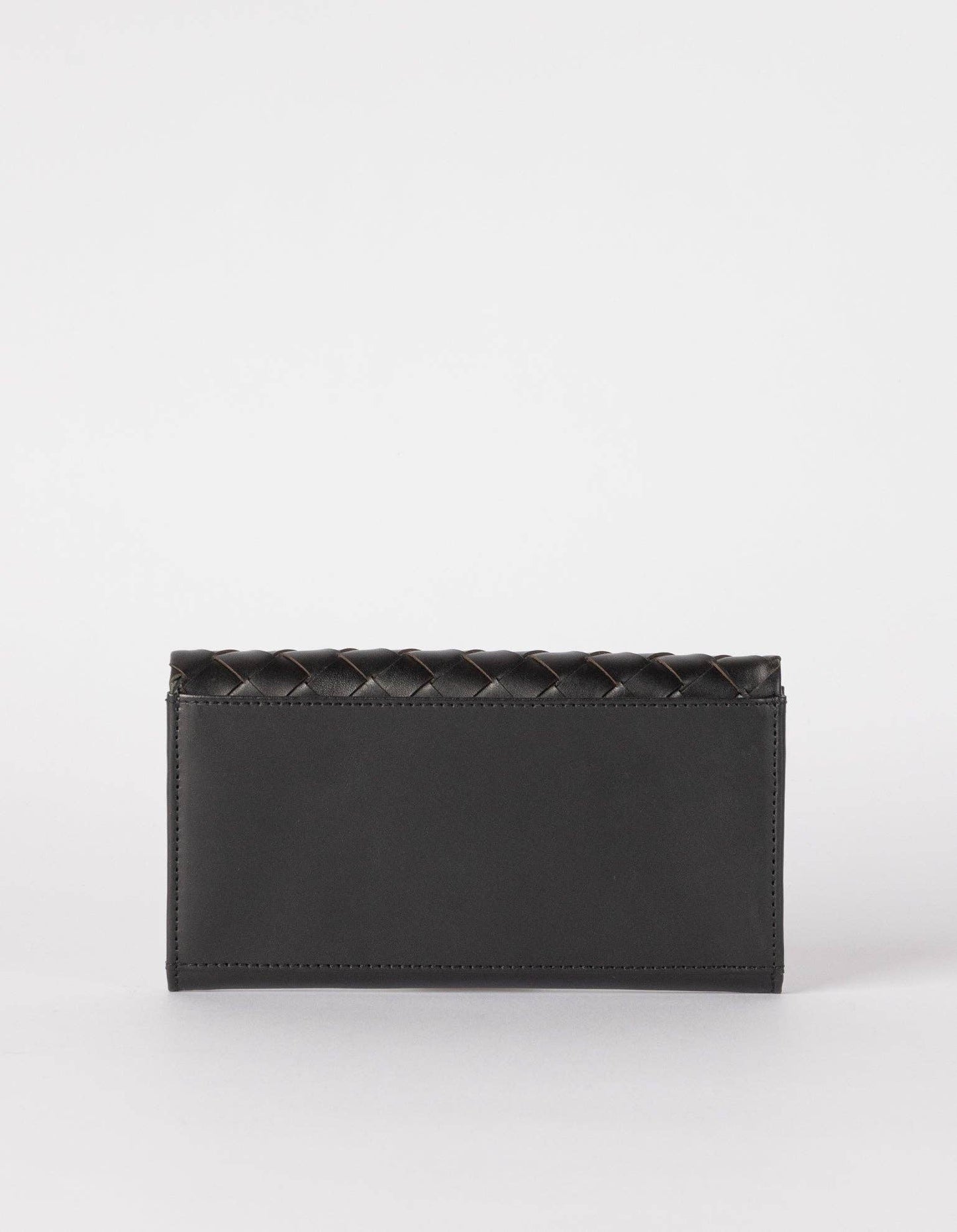 Pau's Tasche - Schwarzes Klassisches Geflochtenes Leder