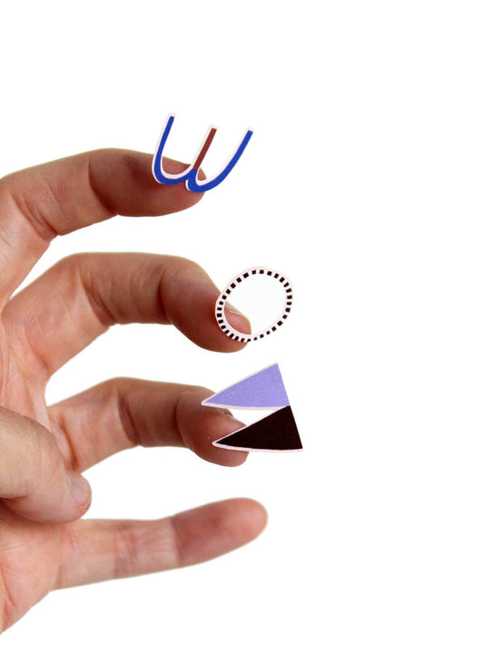 Spülmaschinenfeste Sticker "ABC"