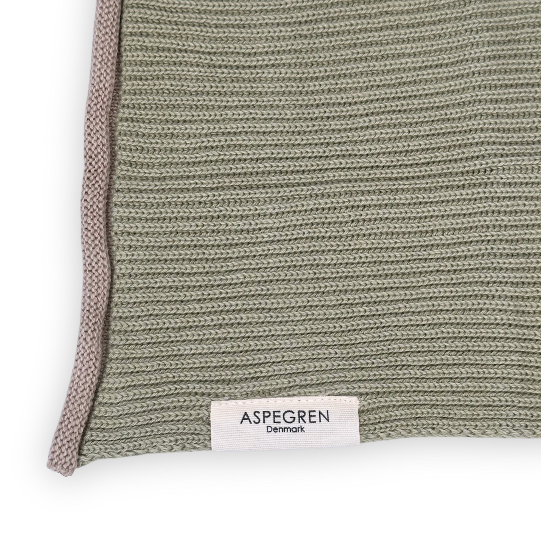 Spültuch aus Bio-Baumwolle – Gestrickt – Ripple Aloe