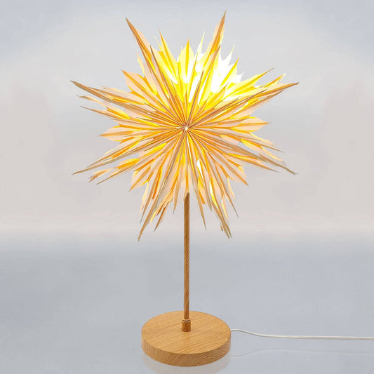 Starlightz table stand Lampenfuß M, Holzoptik