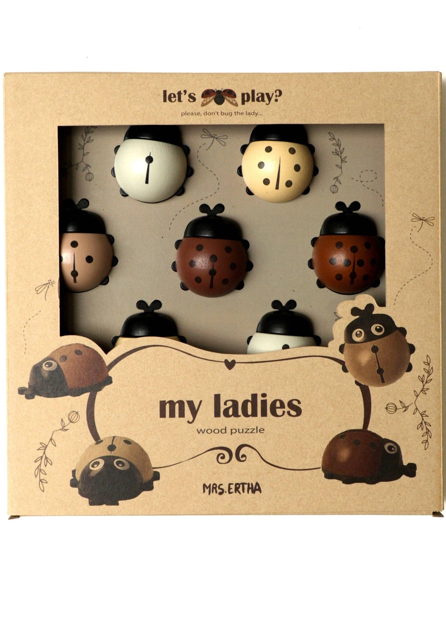 Meine Damen XLWood- XLWood Puzzle - Holz
