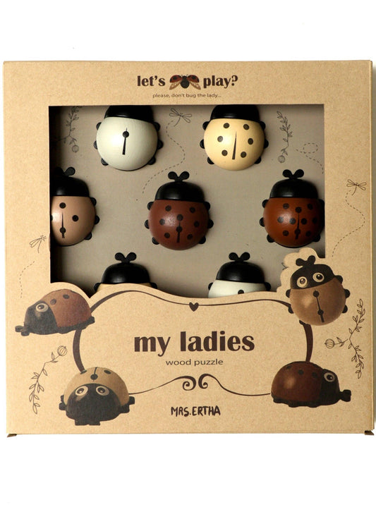 Meine Damen XLWood- XLWood Puzzle - Holz