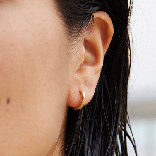 Gina Ohrringe | Goldschmuck, Geschenk, wasserdicht
