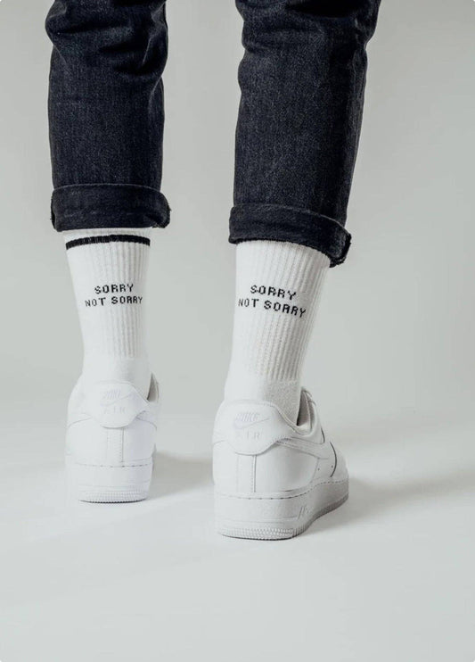 SORRY NOT SORRY SOCKEN