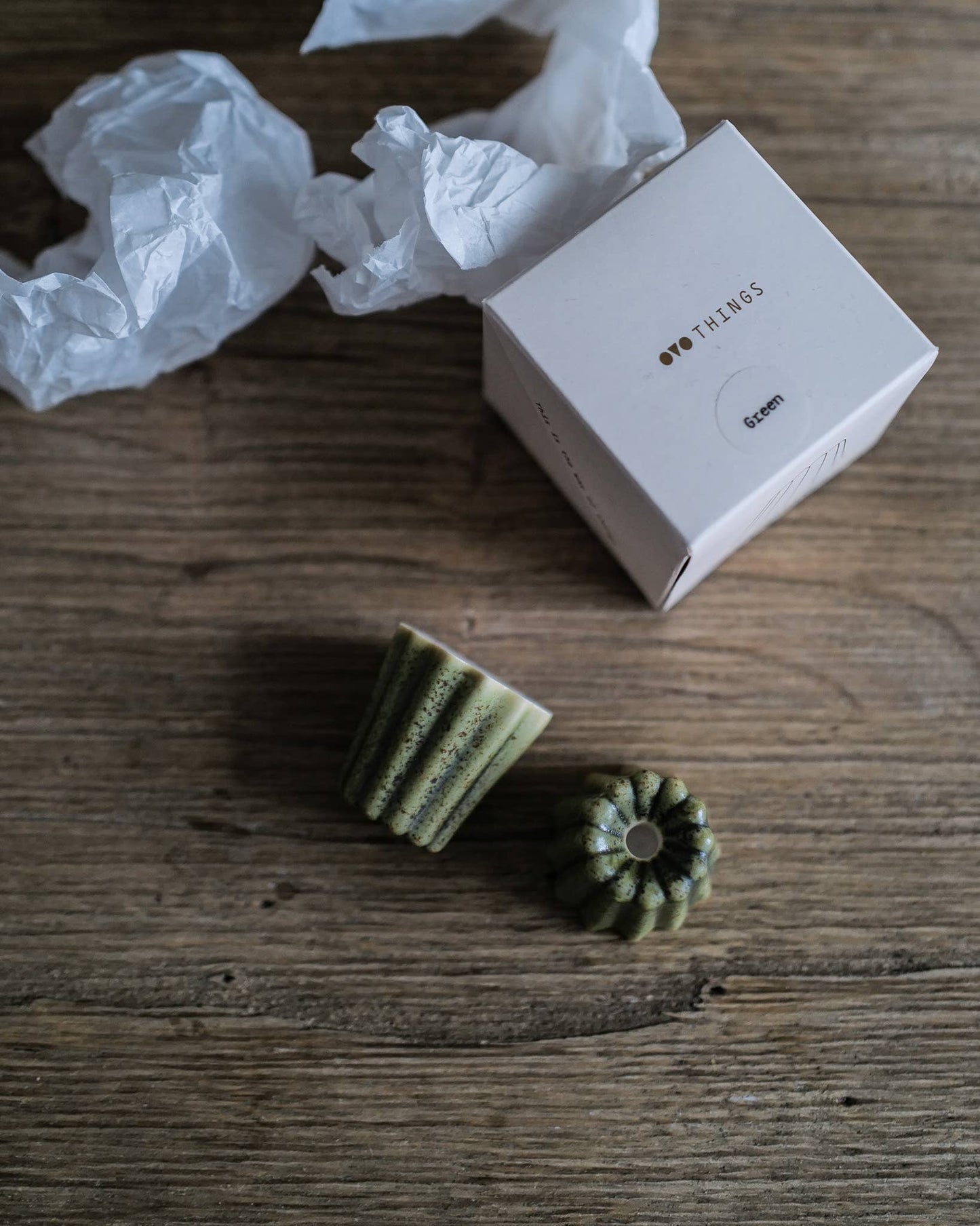 Kerzenhalter aus Porzellan