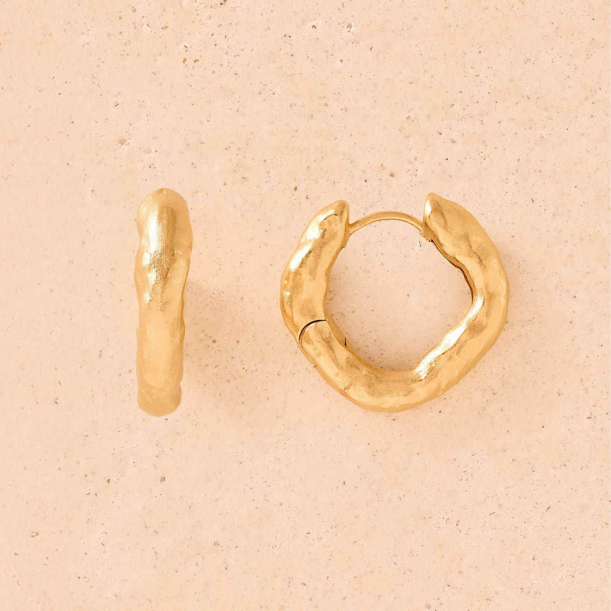 Adri Creolen | Schmuck aus vergoldetem, wasserdichtem Material