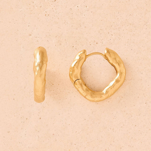 Adri Creolen | Schmuck aus vergoldetem, wasserdichtem Material