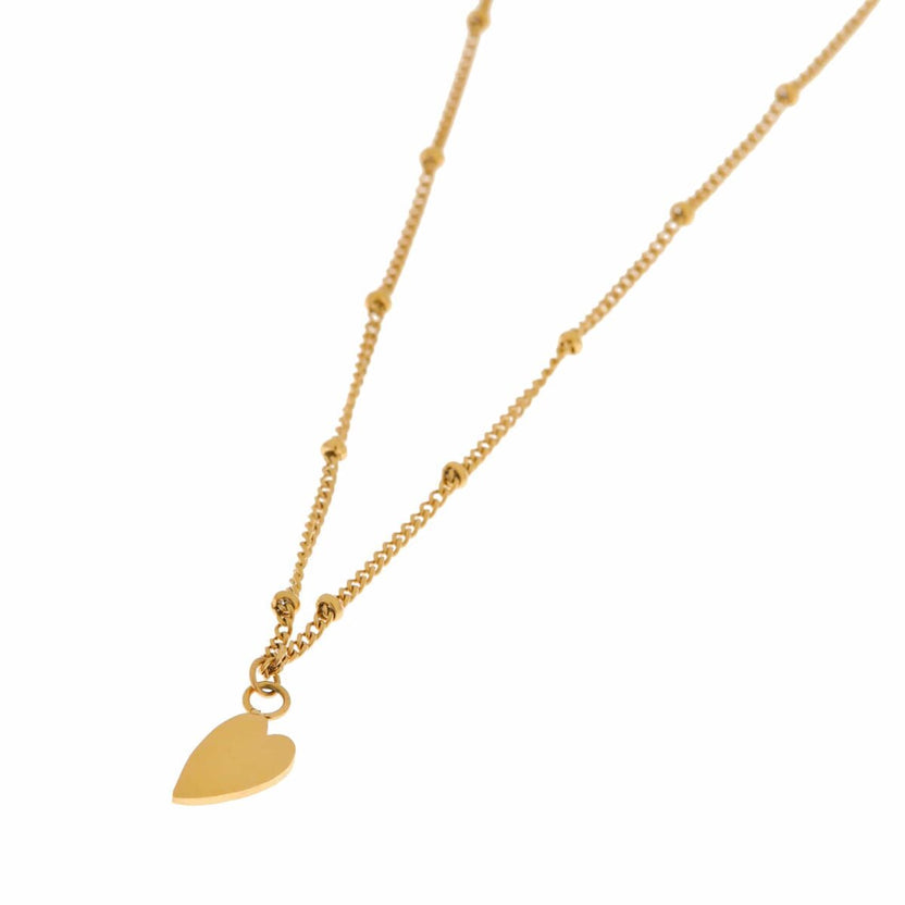 Herz-Halskette Gold