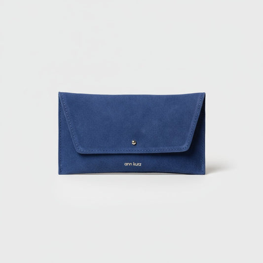 Mini Envelope - Suede Purple Blue